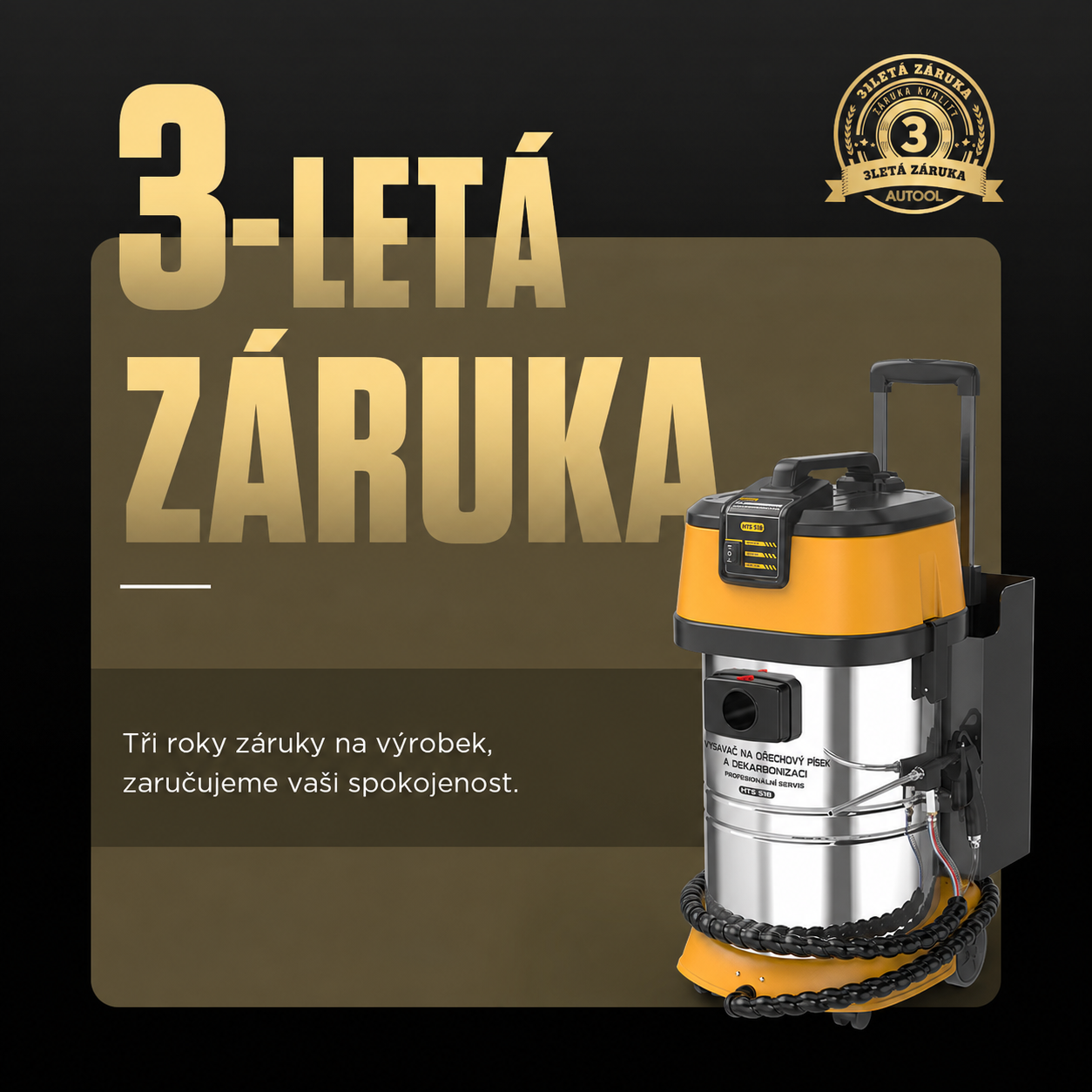 3 roky záruka AUTOOL HTS518