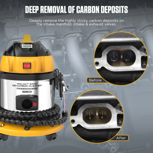 AUTOOL HTS558 Čistič ventilů z ořechového dřeva 1200 W