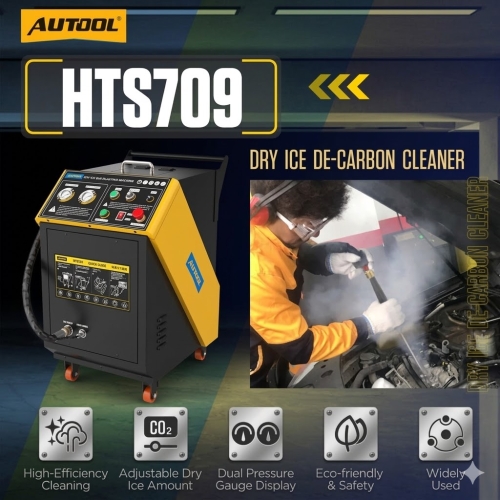 Stroj na tryskání suchým ledem AUTOOL HTS709