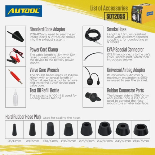 Detektor kouře AUTOOL SDT205S