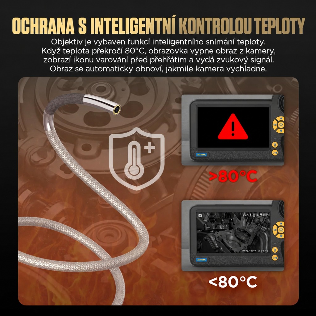 Inteligentní kontrola teploty
