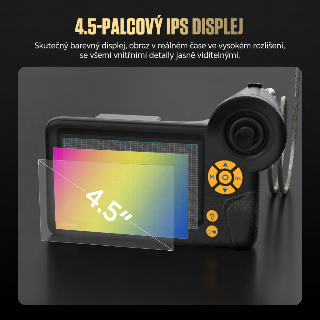 IPS displej 4,5 palce