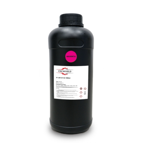 UV inkoust 1000ml x 1 - purpurová/červená