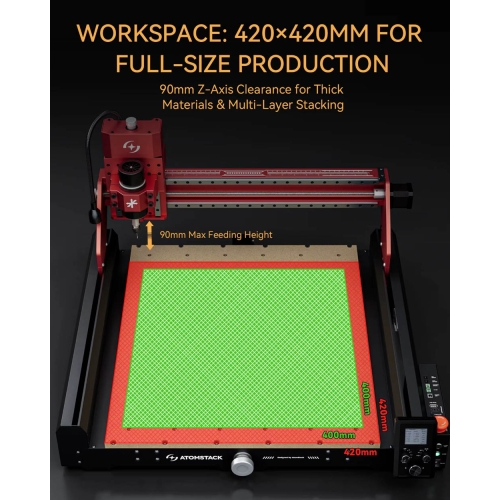 CNC frézka Atomstack C4 Pro + příslušenství