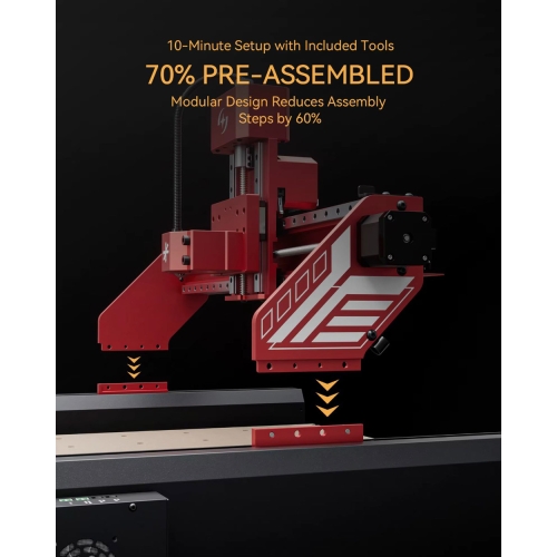 CNC frézka Atomstack C4 Pro + příslušenství