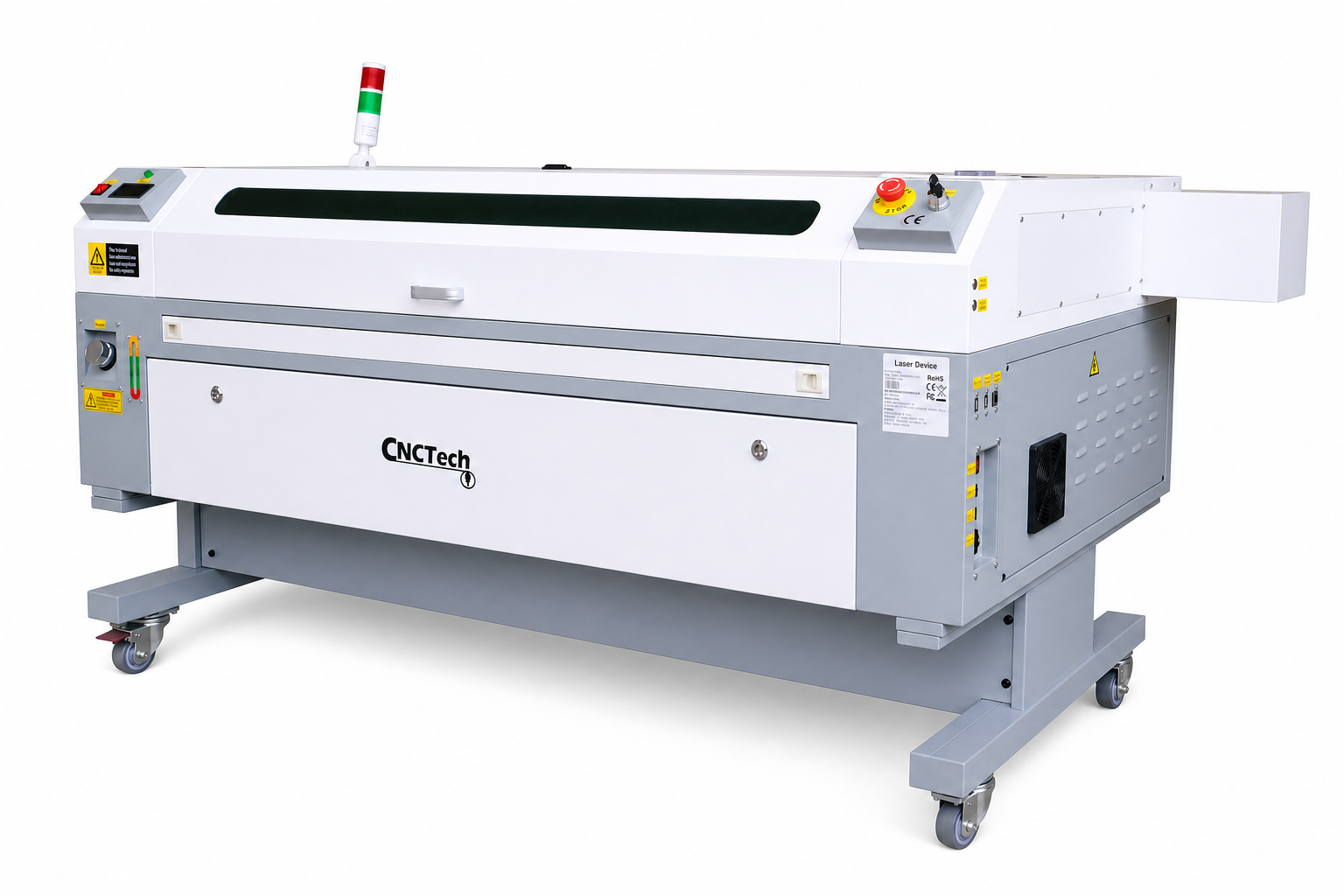 Laserový plotr CO2 130W KH1390 – pohled na zařízení