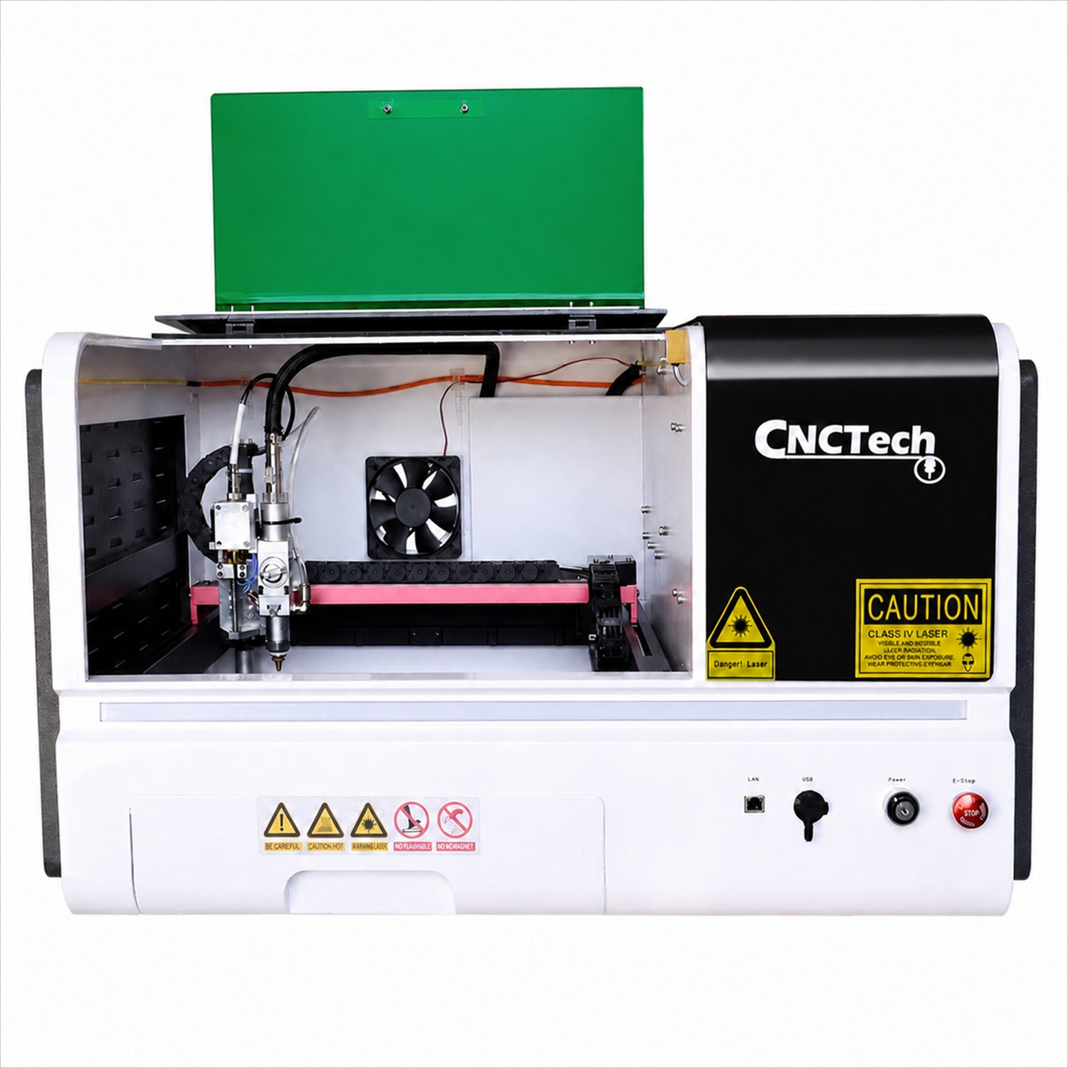 Řezačka FIBER 800W ZX-3030FL s otevřeným krytem