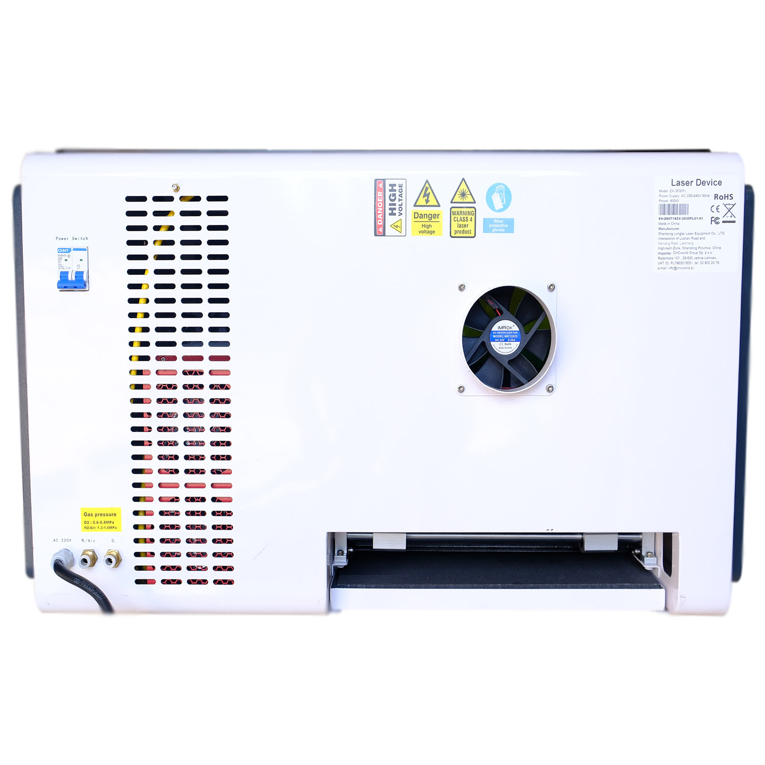Vzduchem chlazení zdroje JPT 800W