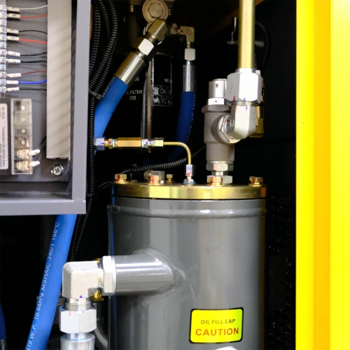 3v1 šroubový kompresor 11 kW | 1500 l/min | 500l nádrž a odvlhčovač