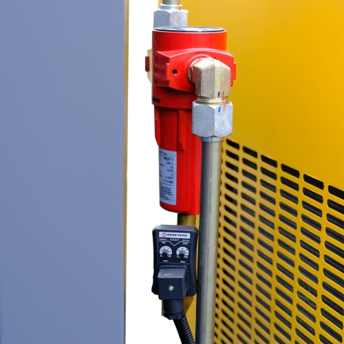 3v1 šroubový kompresor 11 kW | 1500 l/min | 500l nádrž a odvlhčovač