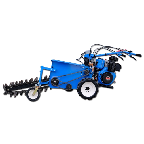 ST80 Samojízdný benzínový příkopový rypadlo | 15 HP | Kapacita výkopu 80 cm | Šířka 17 cm