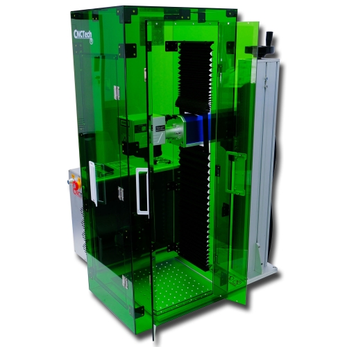 Ochranný kryt s extraktorem RX-1 pro vláknové lasery