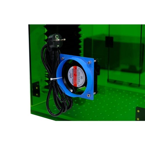 Ochranný kryt s extraktorem RX-1 pro vláknové lasery