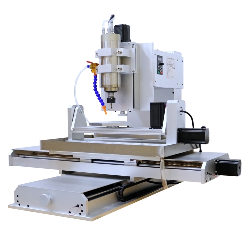CNC frézka CNCTech 6040 5D, 2,2 kW – 5 os, USB + příslušenství