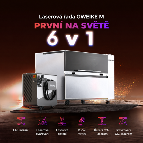 Šest metod zpracování v sadách GWEIKE M3