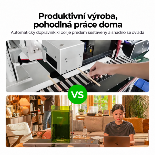 Automatický dopravník xTool Auto Streamline™ pro F2 Ultra UV / F2 Ultra / F1 Ultra