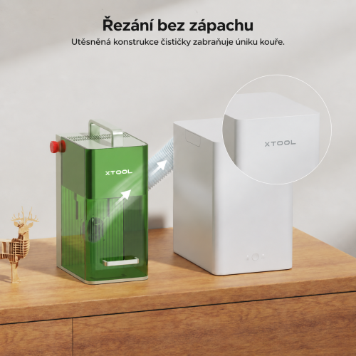 Stolní čistička vzduchu xTool Stolní čistička vzduchu xTool