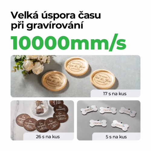xTool F1 Ultra — dvoulaserová gravírka FIBER 20 W a diodový laser 20 W xTool F1 Ultra — dvoulaserová gravírka FIBER 20 W a diodový laser 20 W