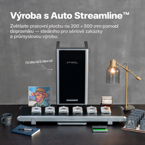 xTool F2 Ultra MOPA + UV — sada dvou laserových gravírek xTool F2 Ultra MOPA + UV — sada dvou laserových gravírek