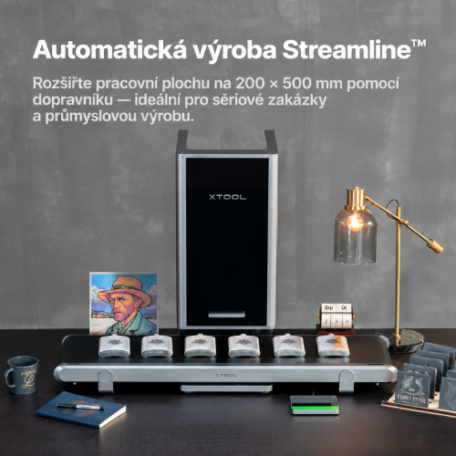 xTool F2 Ultra — dvoulaserová gravírka MOPA 60 W + diodový laser 40 W