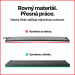 Voštinový panel P3 — rovná podpěra materiálu a srovnání konstrukcí Voštinový panel P3 — rovná podpěra materiálu a srovnání konstrukcí