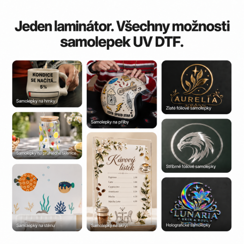 Laminátor xTool LM1 / rolový podavač RF1 pro O1 Omni Printer Laminátor xTool LM1 / rolový podavač RF1 pro O1 Omni Printer