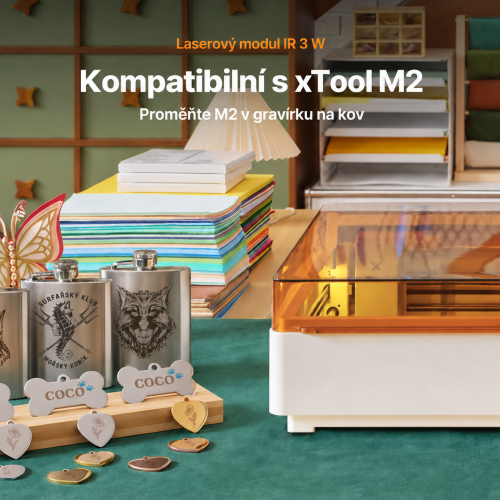 Kompatibilita infračerveného modulu s xTool M2