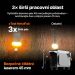 Porovnání šířky čištění xTool MetalFab 45 mm a 15 mm Porovnání šířky čištění xTool MetalFab 45 mm a 15 mm