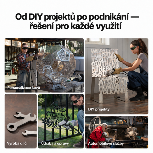 xTool MetalFab 2 v 1 — svářečka a laserová řezačka FIBER xTool MetalFab 2 v 1 — svářečka a laserová řezačka FIBER