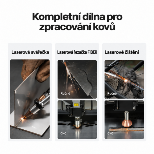 xTool MetalFab 2 v 1 — svářečka a laserová řezačka FIBER xTool MetalFab 2 v 1 — svářečka a laserová řezačka FIBER