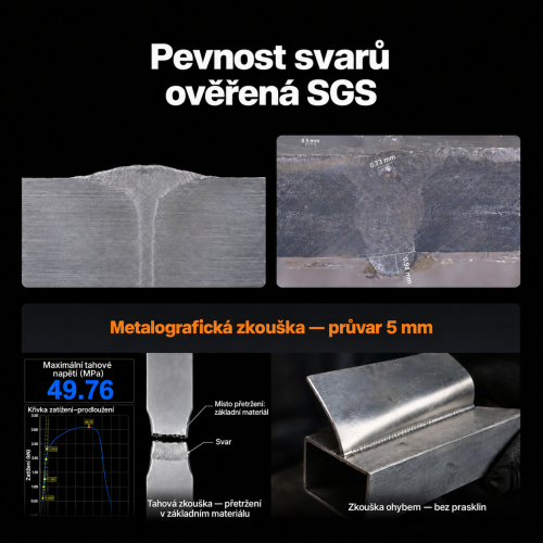 xTool MetalFab — laserová svářečka 800 W / 1200 W xTool MetalFab — laserová svářečka 800 W / 1200 W