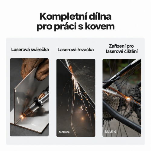 xTool MetalFab — laserová svářečka 800 W / 1200 W xTool MetalFab — laserová svářečka 800 W / 1200 W