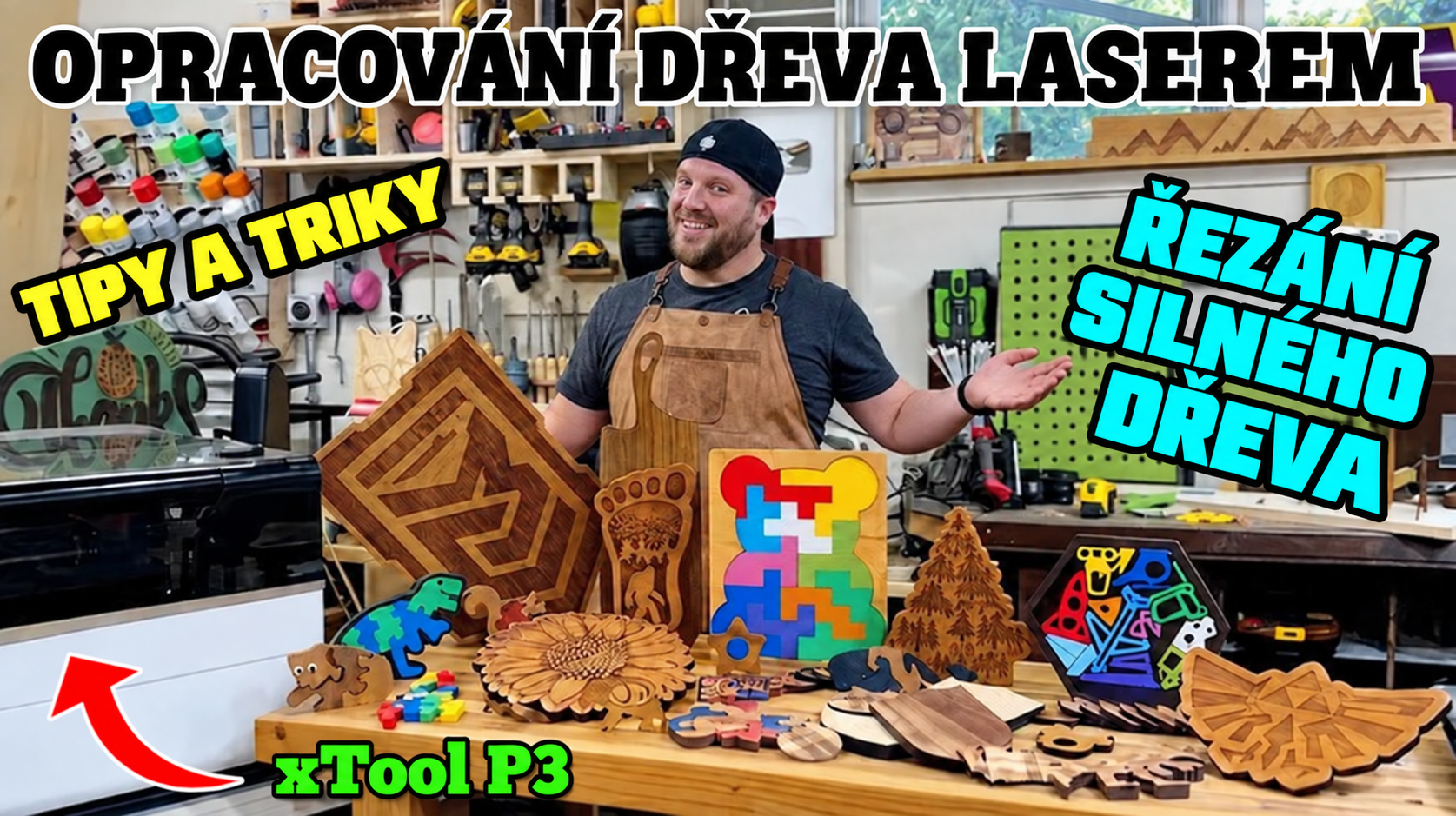 Six Eight Woodworks představuje xTool P3