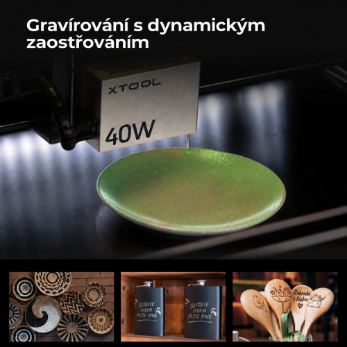 xTool S1 + modul IR 1064 nm — uzavřená diodová laserová řezačka a gravírka xTool S1 + modul IR 1064 nm — uzavřená diodová laserová řezačka a gravírka