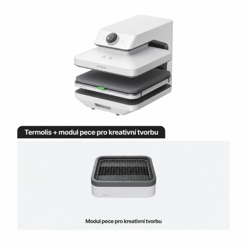 xTool WonderPress 3D — modulární automatický termolis