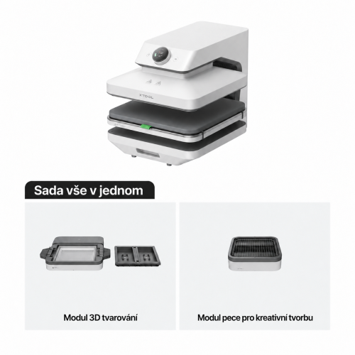 xTool WonderPress 3D — modulární automatický termolis