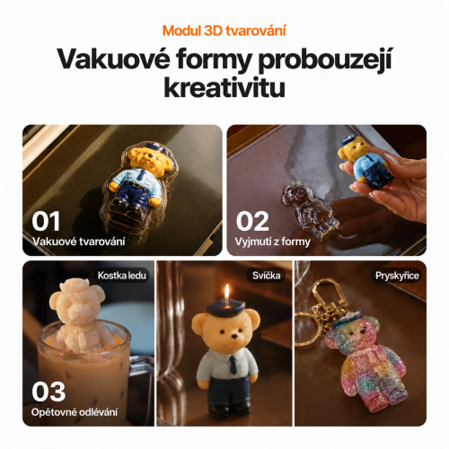 xTool WonderPress 3D — modulární automatický termolis