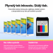 Velkokapacitní kazeta CMYK pro xTool M2 — barevné výtisky