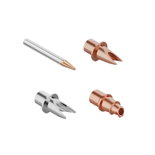 Sada čtyř koncovek xTool MetalFab P0102000104 — V1 s nástrčným spojením